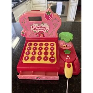 2012 5th Gen Strawberry Shortcake Toy Cash Register Tested & Working Toys R Us